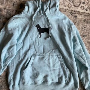 Black dog sweatshirt
